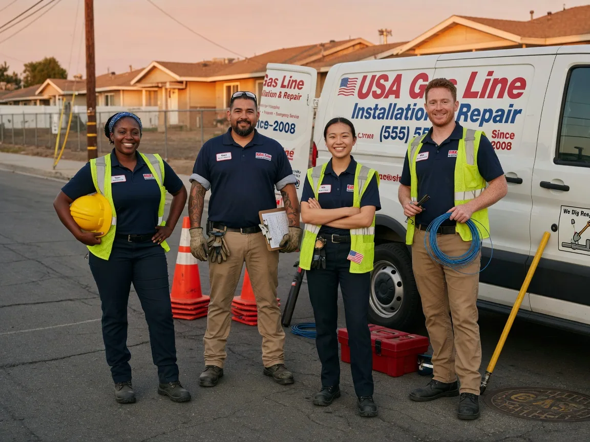 Gas Line Installation company in Addison, TX
